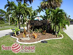 Charlotte Shores Community Sign